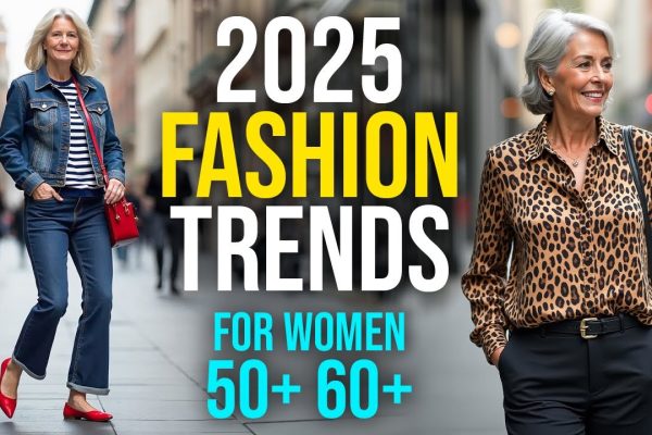 Trending fashion => 2025 Fashion Trends for Women Over 50 | Timeless & Bold Styles