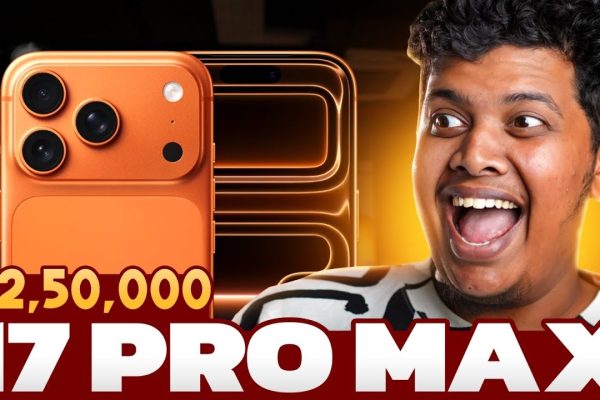 Trending smart phones for 2025-> ₹250000 iPhone 17 Pro Max Unboxing in Tamil