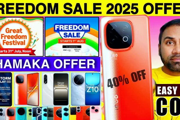 Trending smart phones for 2025-> Flipkart Freedom Sale 2025 Amazon Great Freedom Sale 2025 Mobile