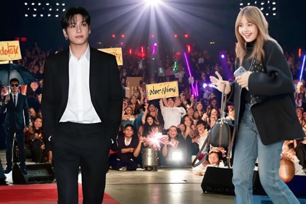GLOBAL STORM IN PARIS! BLACKPINK Lisa & BTS Jungkook Spark