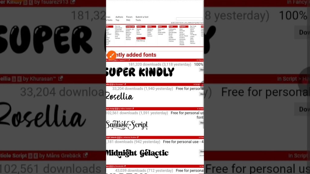 new fonts download kyse kare